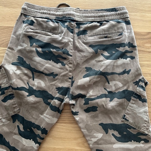 Camouflage Cargo Jogger Pants - Picture 2 of 6